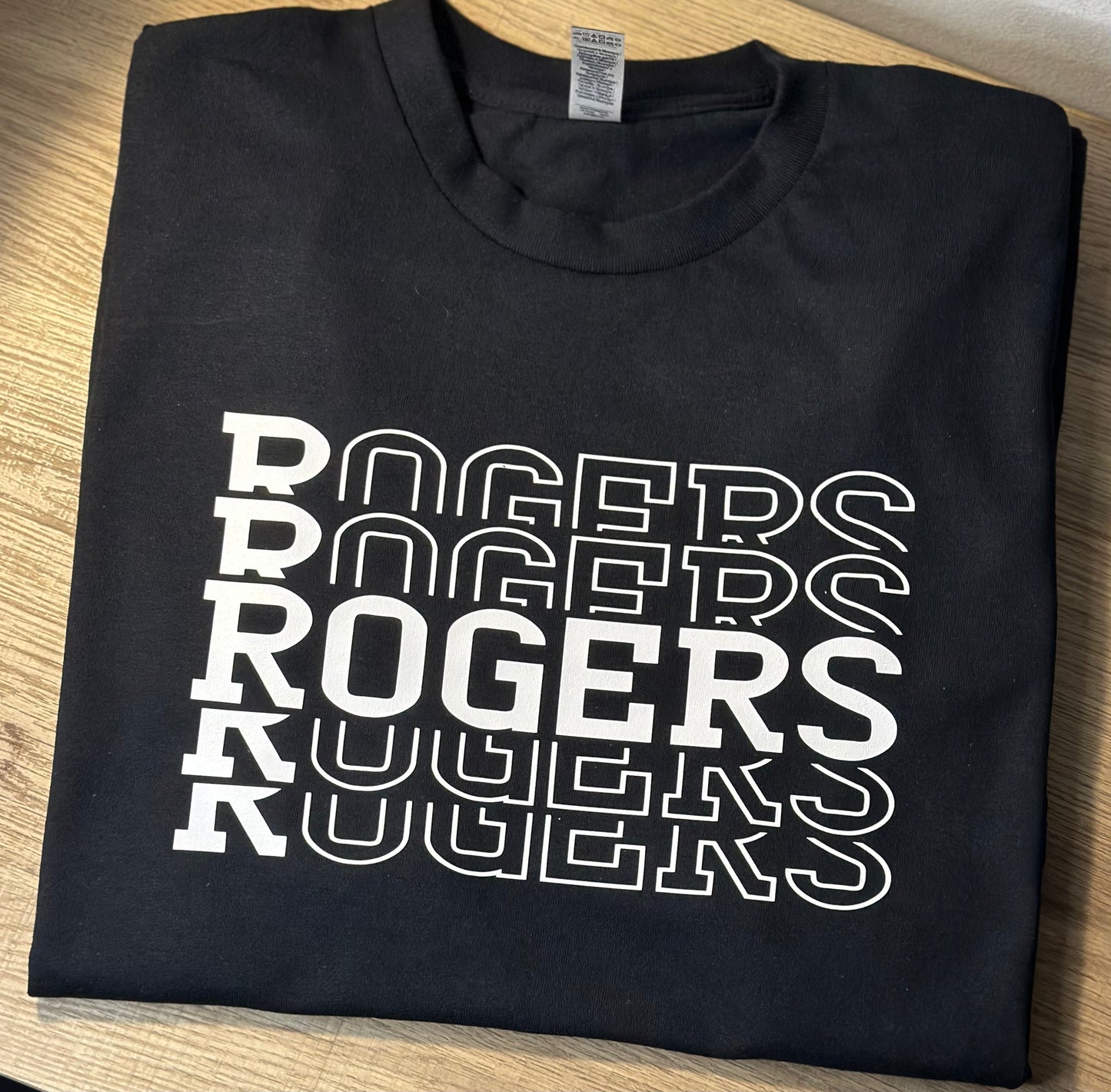 Stacked Name Tee