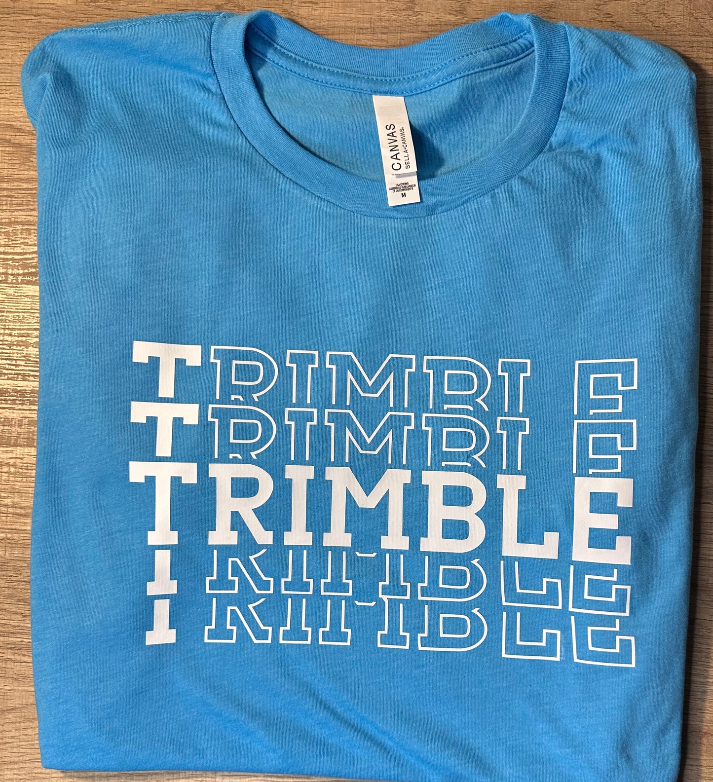 Stacked Name Tee