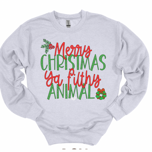 Merry Christmas ya Filthy Animal