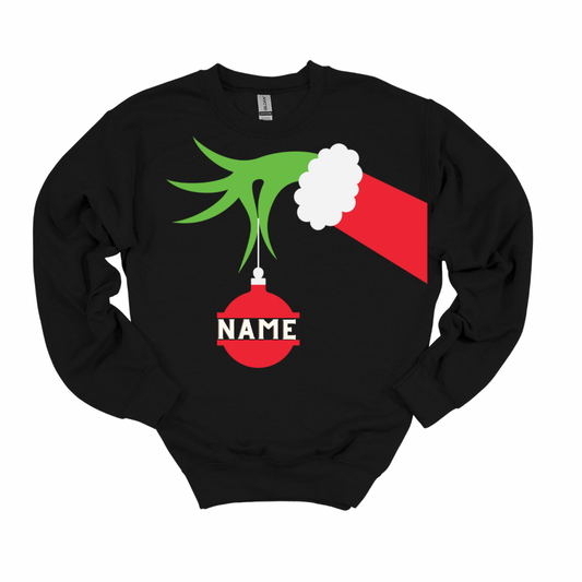 Grinch Ornament Customized Sweater