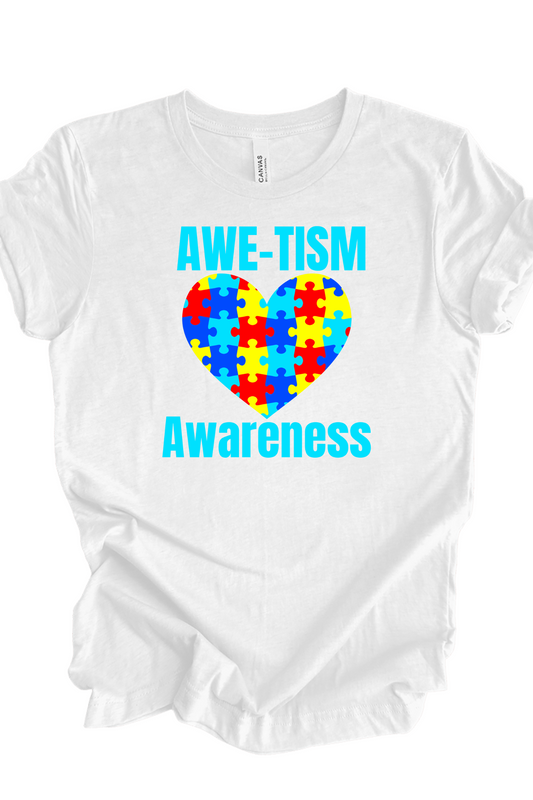 Awe-tism Awareness Shirt
