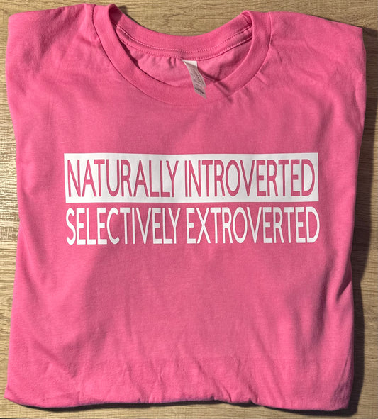 Naturally Introverted, Selectively Extroverted