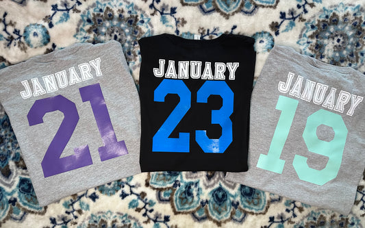 Birthday “Jersey”